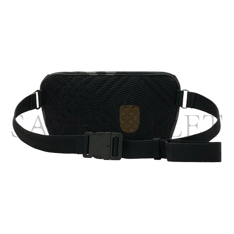 Bv*b*rry grid crossbody waist bag 80974111 (27*14*7cm)